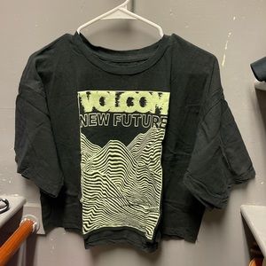 volcom true to this new future crop top
